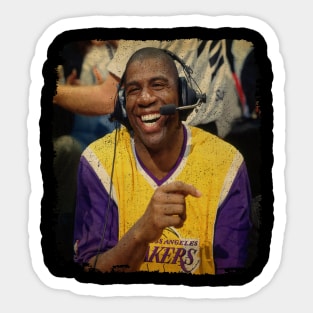 Magic Johnson Vintage Sticker